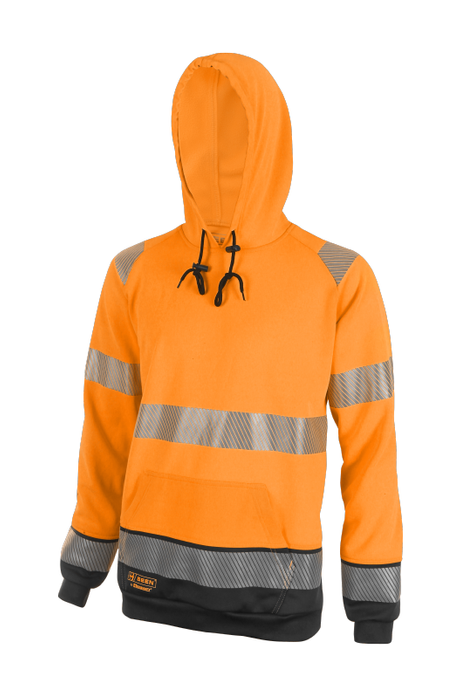 HI VIS TWO TONE HOODY